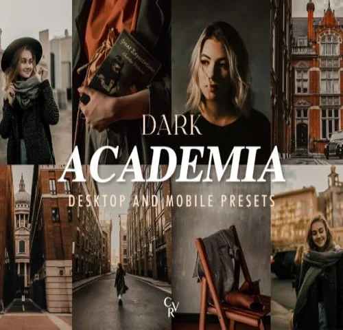 Dark Academia Lightroom Presets