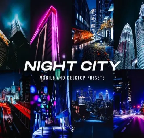 Night City Lightroom Presets