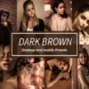 Dark Brown Lightroom Presets